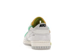 Nike Dunk Low Off White Lot 14 - Sail/Neutral Grey-Electro Green - DJ0950-106 - 27