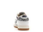Nike Dunk Low Washed Denim White Midnight Navy - White/Midnight Navy-Gym Red-Sail - FN6881-100 - 27