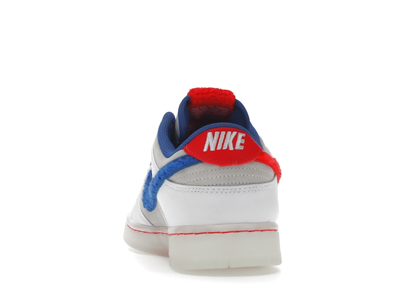 Nike Dunk Low Retro Prm Year Of The Rabbit White Crimson Varsity Royal - White/Crimson-Varsity Royal - FD4203-161 - 27