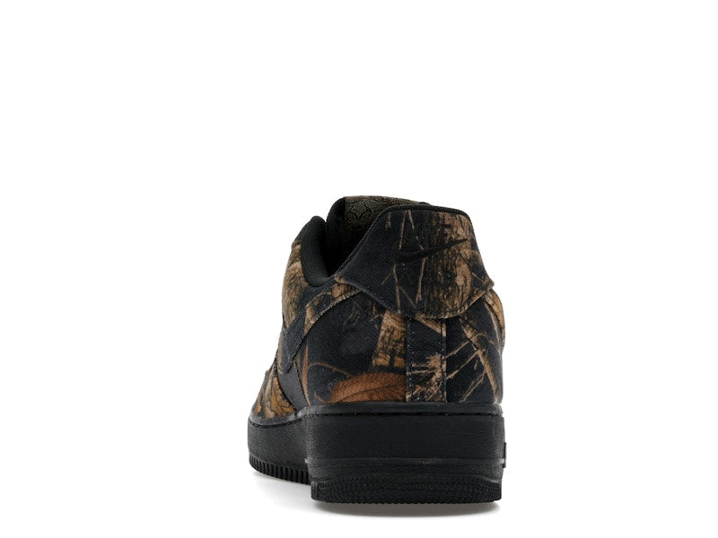 Nike Air Force 1 Low Realtree Black Camo - Off Noir/Multi-Color/Gum Yellow - IH1221-001 - 27