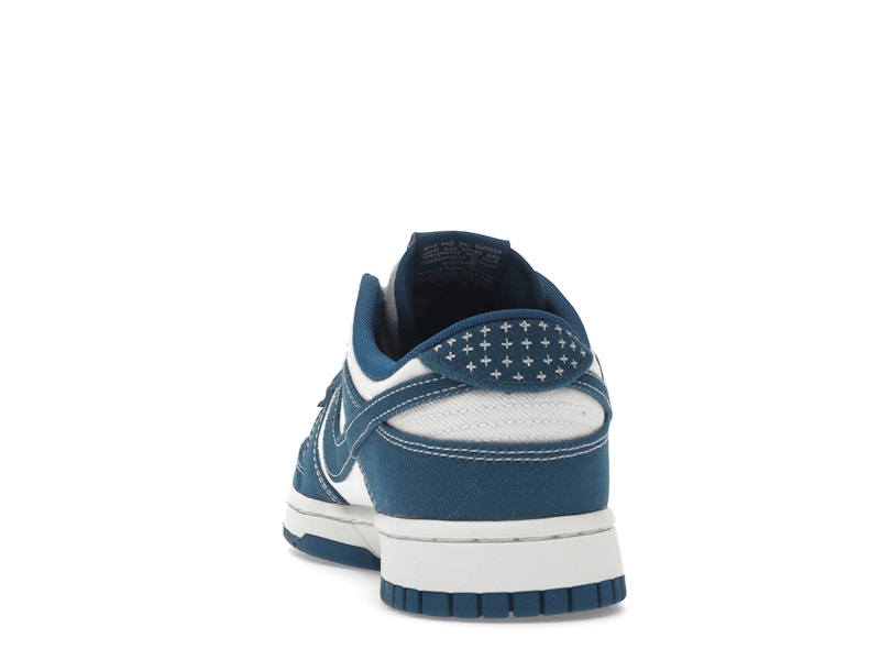Nike Dunk Low Industrial Blue Sashiko - Summit White/Industrial Blue - DV0834-101 - 27
