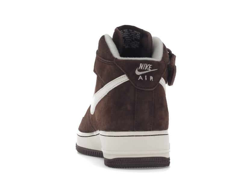 Nike Air Force 1 Mid Qs Chocolate - Chocolate/Cream - DM0107-200 - 27