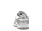 Nike Dunk Low Metallic Silver Womens - White/Metallic Silver/Blue Joy - FV1311-100 - 27