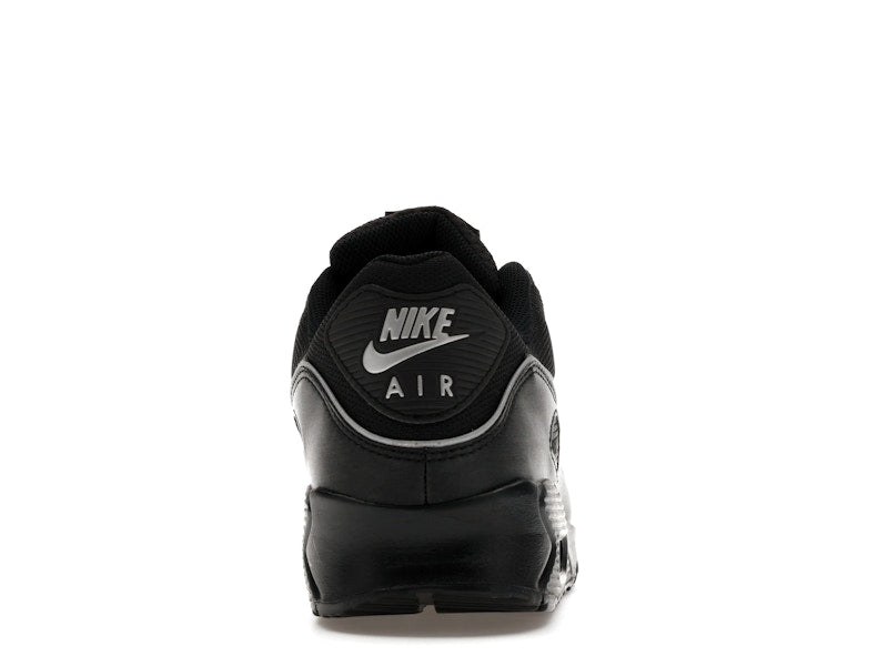 Nike Air Max 90 Premium Black Reflective - Black/Black/Anthracite/Multi-Color - HV4517-002 - 28