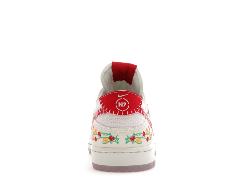 Nike SB Dunk Low Decon N7 Opti Yellow University Red - Opti Yellow/University Red-Bright Crimson-Stadium Green-Team Orange-Sail - FD6951-700 - 28