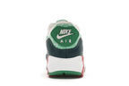 Nike Air Max 90 Christmas Sweater 2020 - White/University Red-Dark Atomic Teal-Lucky Green - DC1607-100 - 28
