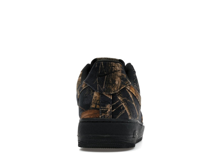 Nike Air Force 1 Low Realtree Black Camo - Off Noir/Multi-Color/Gum Yellow - IH1221-001 - 28