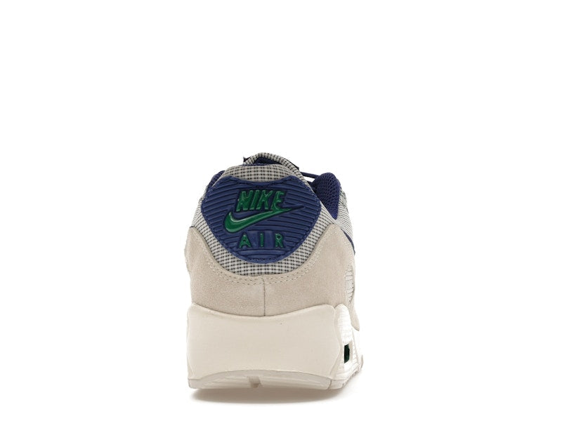 Nike Air Max 90 Coconut Milk Deep Royal Blue, vista a 360 gradi 28 di 36