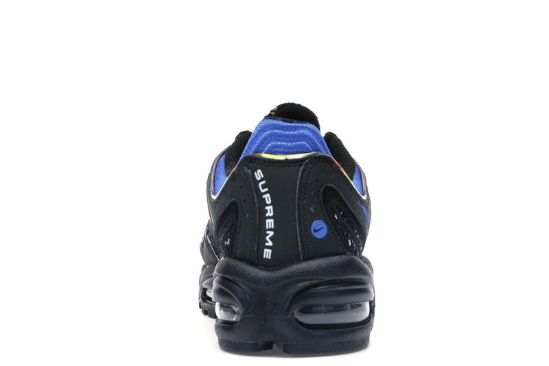 Nike Air Max Tailwind 4 Supreme Black, vista a 360 gradi 28 di 36