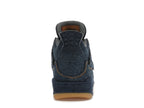 Air Jordan 4 Retro Levis Denim - Denim/Denim-Sail-Game Red - AO2571-401 - 28