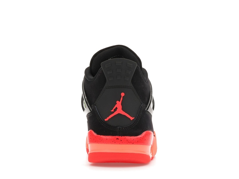 Air Jordan 4 Retro Black Infrared Barely Volt (GS) - Black/Infrared 23/Bright Mango/Barely Volt/White - II1271-001 - 28