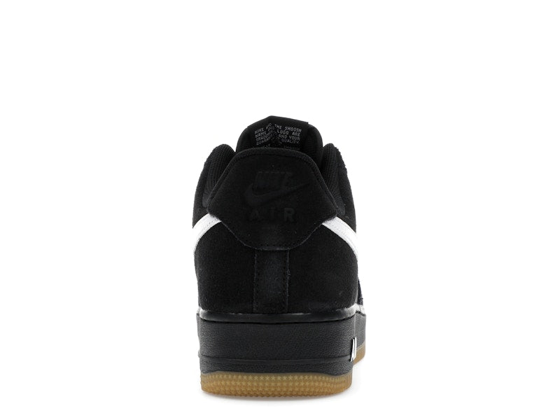 Nike Air Force 1 Low '07 LV8 Black Gum Light Brown White, vista a 360 gradi 28 di 36