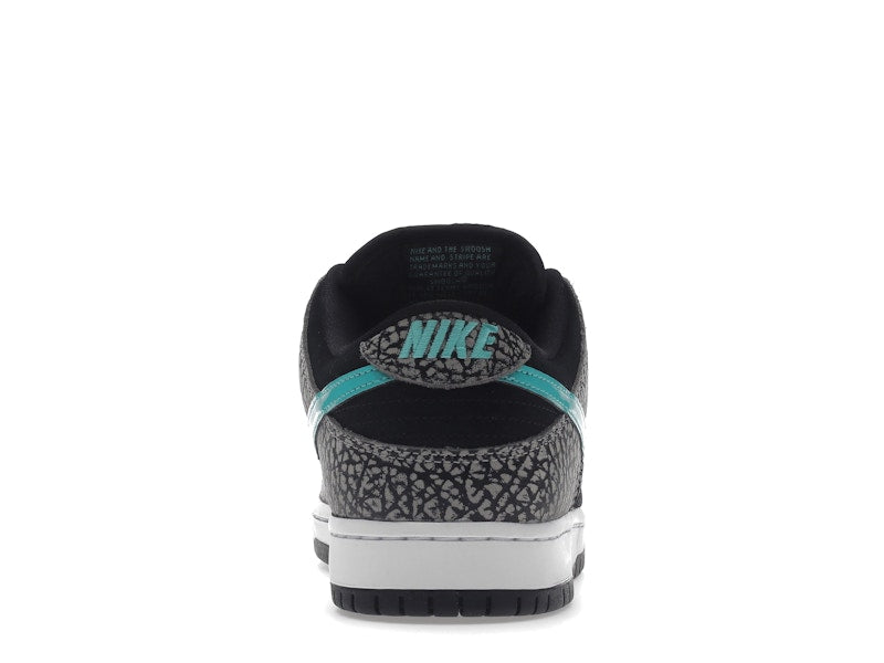 Nike Sb Dunk Low Atmos Elephant - Medium Grey/Black-White-Clear Jade - BQ6817-009 - 28