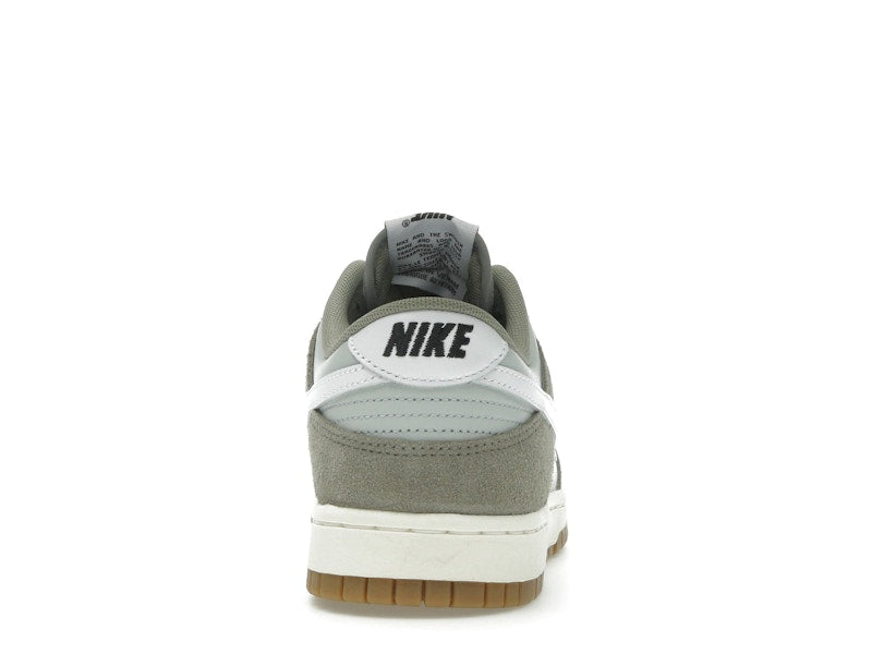 Nike Dunk Low Retro SE Light Silver Light Army Sail White, vista a 360 gradi 28 di 36