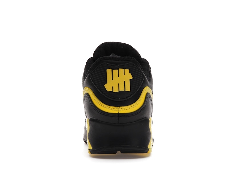Nike Air Max 90 Undefeated Black Optic Yellow - Black/Optic Yellow - CJ7197-001 - 28