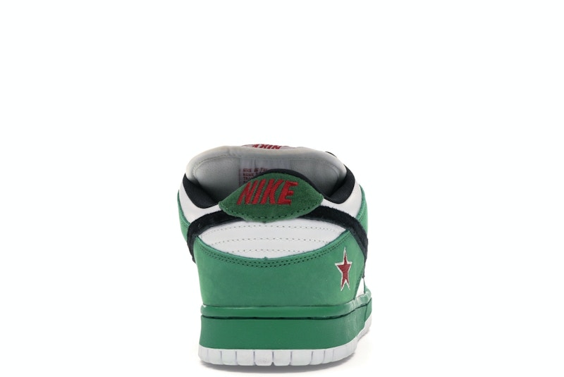 Nike Dunk Sb Low Heineken - Classic Green/Black-White-Red - 304292-302 - 28