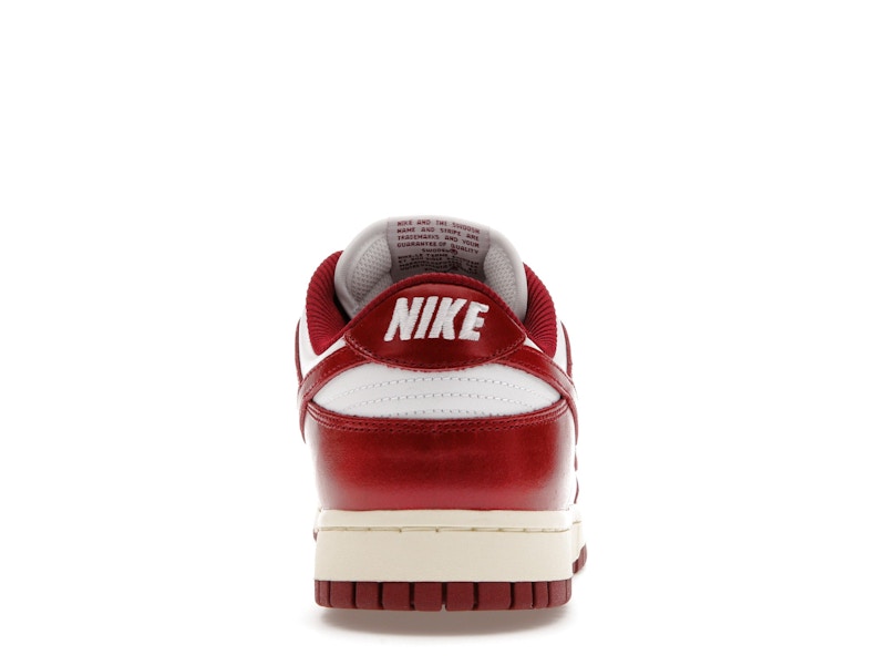 Nike Dunk Low PRM Vintage Team Red (Women's)