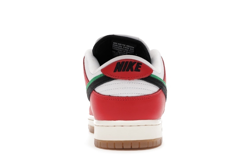 Nike SB Dunk Low Frame Skate Habibi - White/Black-Green-Red-Gum - CT2550-600 - 28