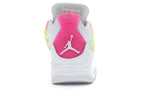Air Jordan 4 Retro White Lemon Pink (GS) - White/Lemon Venom-Pink Blast - CV7808-100 - 28