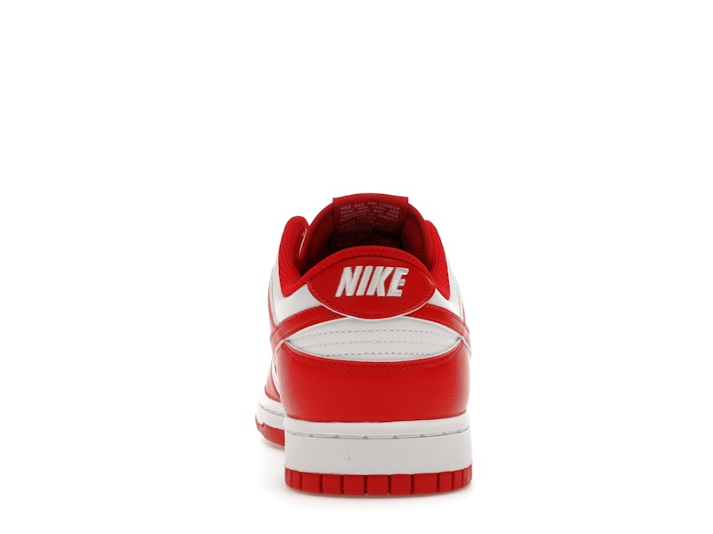 Nike Dunk Low St Johns 2025 - White/University Red-White - HF5441-104 - 28