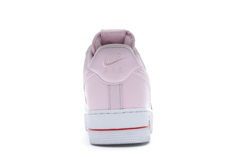 Nike Air Force 1 Low Rose Pink - Pink Foam/White/University Red-Pine Green - CU6312-600 - 28