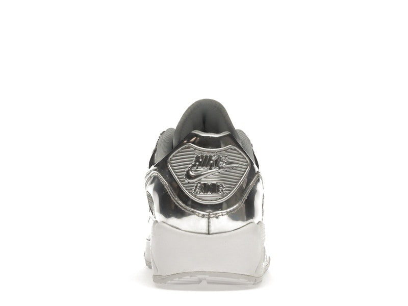 Nike Air Max 90 Metallic Silver 2020 (W) - Metallic Silver/Metallic Silver-White - CQ6639-001 - 28