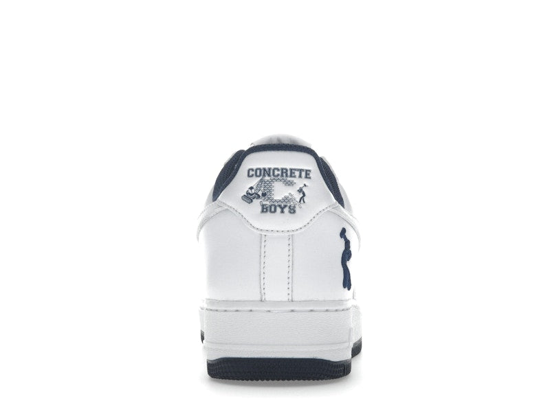Nike Air Force 1 Low Lil Yachty Concrete Boys Its Us - White/White/Midnight Navy/Dark Powder Blue - IB5720-100 - 28