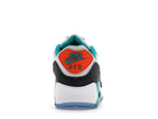 Nike Air Max 90 Miami Dolphins - White/Turbo Green/Pitch Blue - II7590-100 - 28
