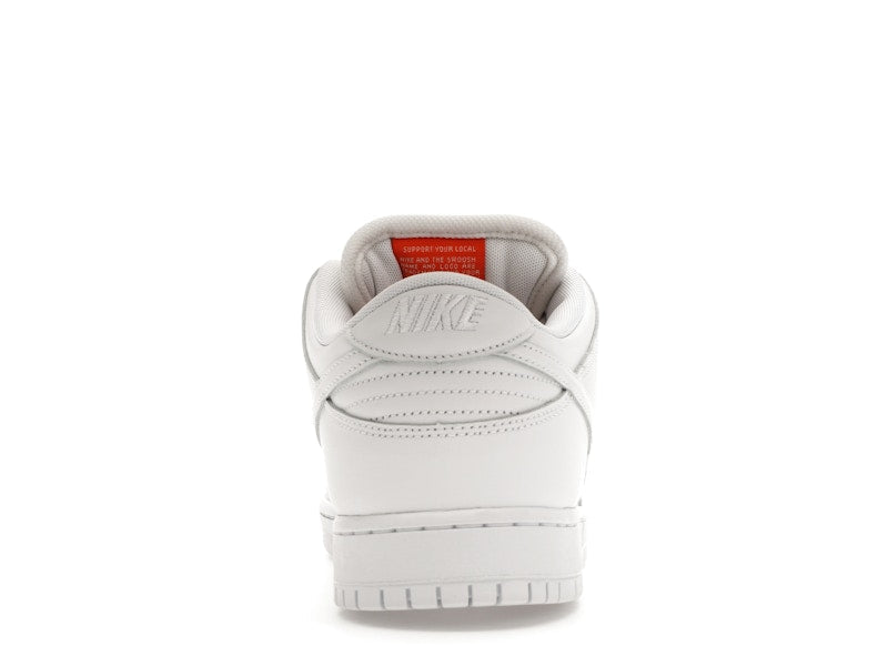 Nike Sb Dunk Low Pro Triple White - White/White/White/White - FJ1674-100 - 28