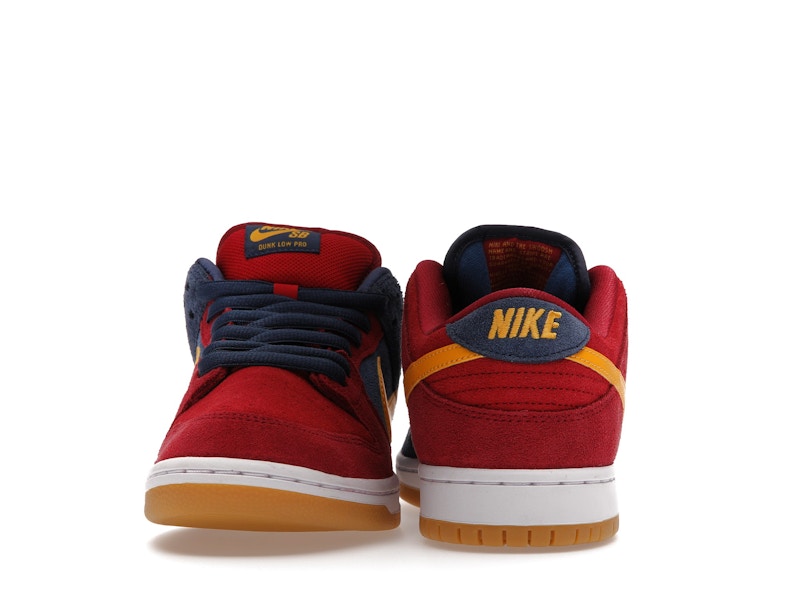 Nike Sb Dunk Low Barcelona - Maroon/Navy-Gold - DJ0606-400 - 28