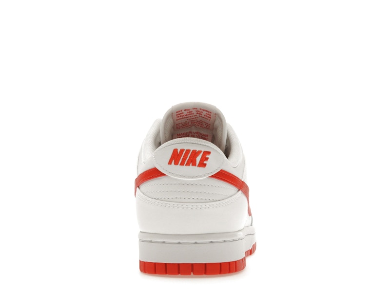 Nike Dunk Low Retro White Picante Red - White/Picante Red - DV0831-103 - 28