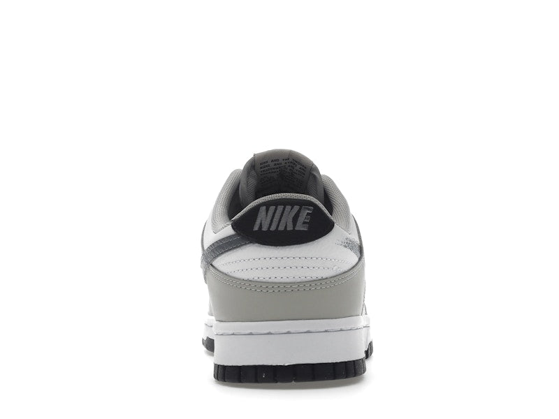 Nike Dunk Low Stencil Swoosh - White/Light Stone/Black - FD0661-100 - 28