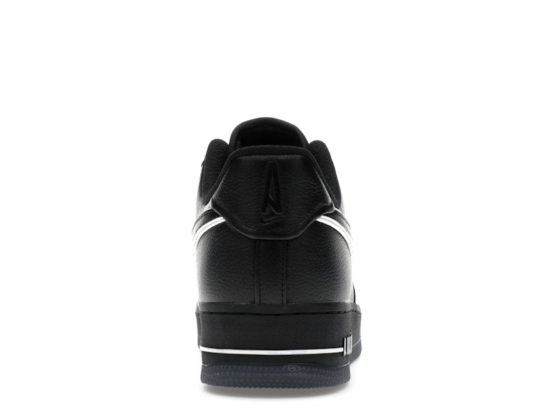 Nike Air Force 1 Low A Ma Maniere Hand Wash Cold Womens - Black/White/Black/Black - HF4084-001 - 28
