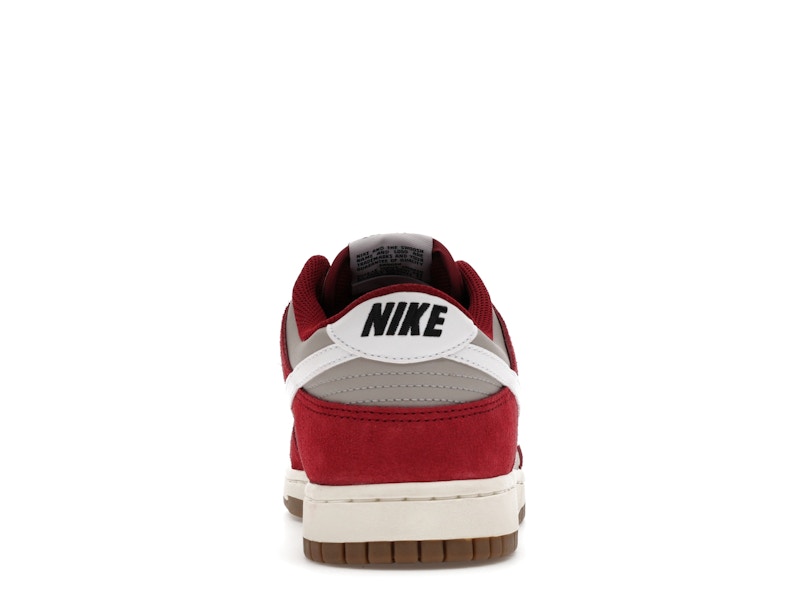 Nike Dunk Low Retro Se College Grey Team Red - College Grey/White/Team Red/Sail - IB6399-004 - 28