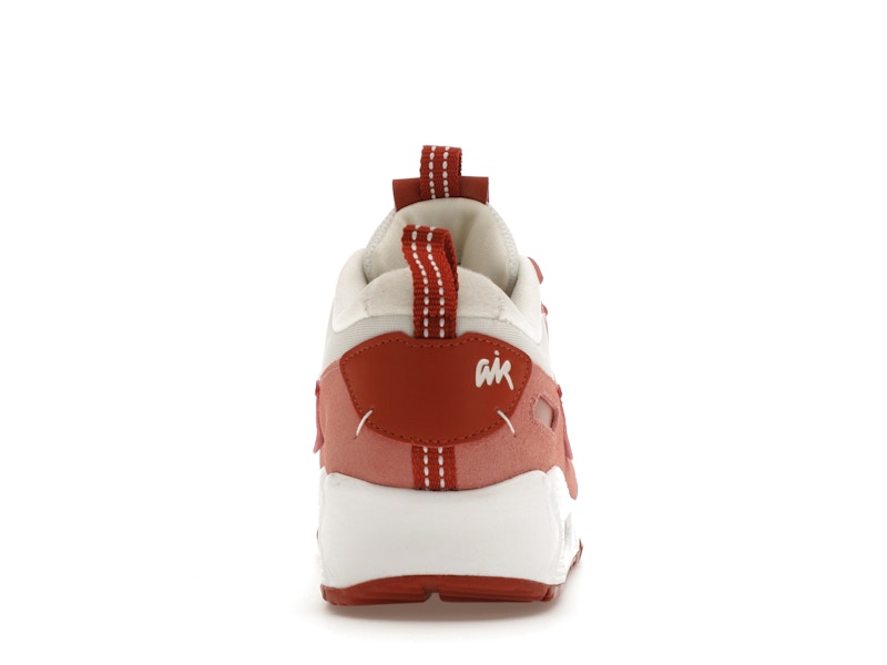 Nike Air Max 90 Futura Red Stardust Womens - Red Stardust/Summit White/Campfire Orange/Rugged Orange - FQ8881-618 - 28