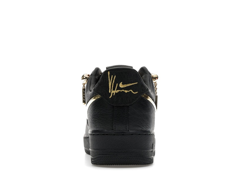 Nike Air Force 1 Low Victor Solomon ASW Black, vista a 360 gradi 28 di 36