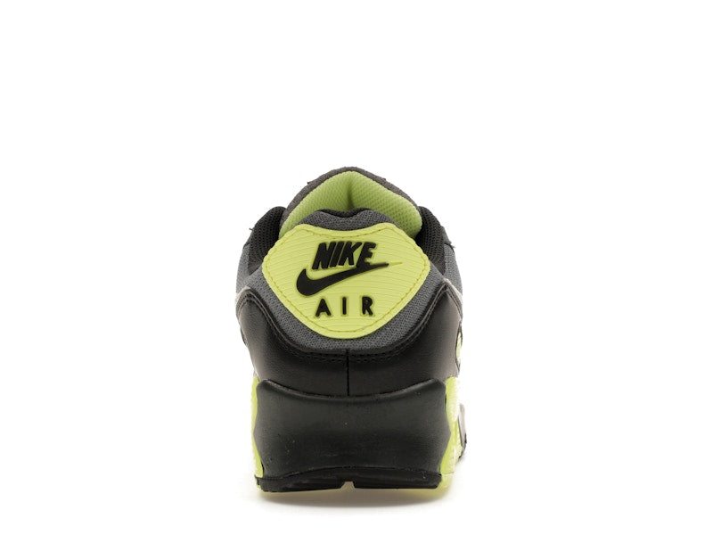 Nike Air Max 90 Smoke Grey Light Lemon Twist, vista a 360 gradi 28 di 36