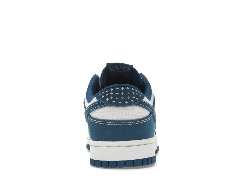 Nike Dunk Low Industrial Blue Sashiko - Summit White/Industrial Blue - DV0834-101 - 28