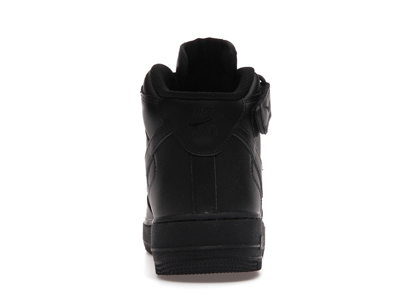 Nike Air Force 1 Mid 07 Triple Black 2021 - Black/Black - 315123-001/CW2289-001 - 28