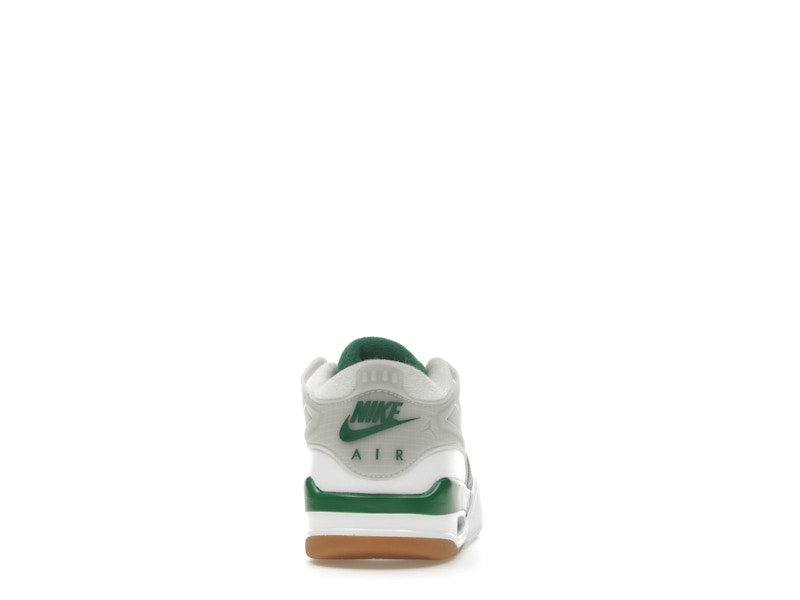 Air Jordan 4 Rm Pine Green (GS) - White/Pine Green/Neutral Grey/Wolf Grey/Varsity Red/Gum Dark Brown - FQ7938-103 - 28
