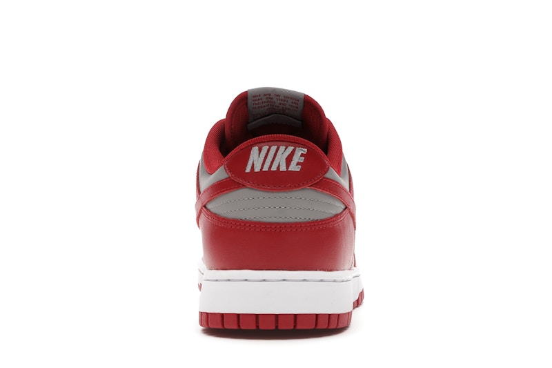 Nike Dunk Low Retro Medium Grey Varsity Red 2021 - Medium Grey/White/Varsity Red - DD1391-002 - 28