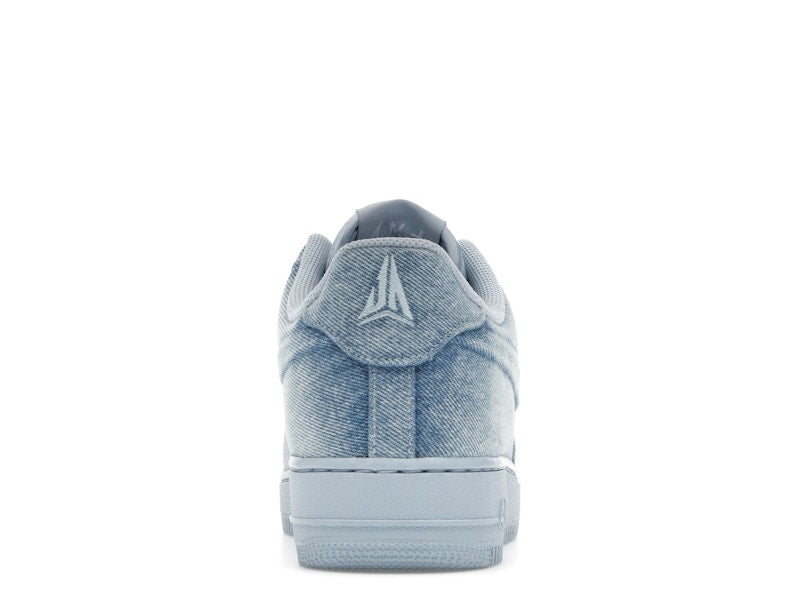 Nike Air Force 1 Low Ja Morant Denim Light Armory Blue - Light Armory Blue/White/Metallic Silver - IQ9773-400 - 28