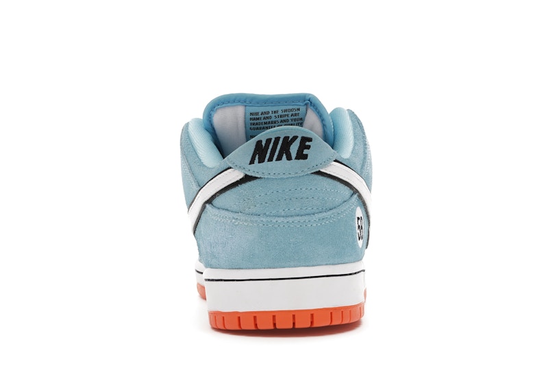 Nike Sb Dunk Low Club 58 Gulf - Blue Chill/Safety Orange-Black-White - BQ6817-401 - 28