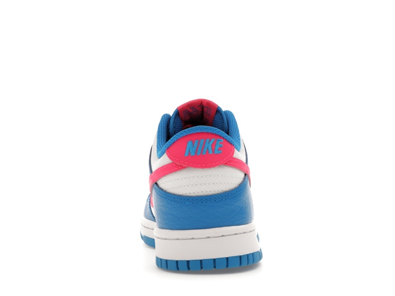 Nike Dunk Low Photo Blue White Light Lemon Twist Hyper Pink (GS), vista a 360 gradi 28 di 36