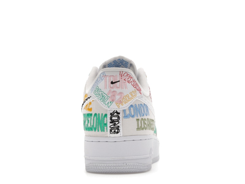 Nike Air Force 1 Low World Tour White - White/White - II1549-100 - 28