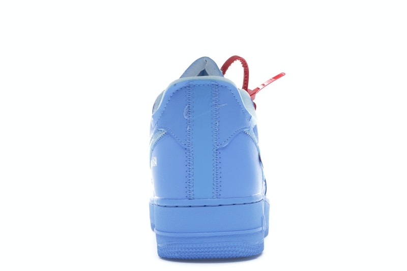 Nike Air Force 1 Low Off White University Blue - University Blue/Metallic Silver-White - CI1173-400 - 28