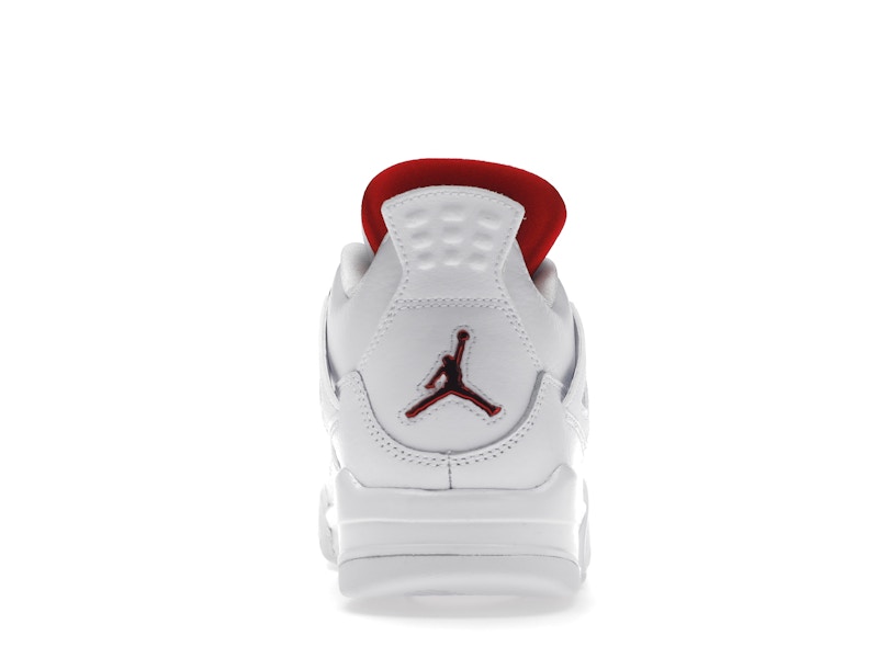 Air Jordan 4 Retro Metallic Red (GS) - White/University Red-Metallic Silver - air-jordan-4-retro-metallic-red-gs - 28