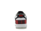 Nike Dunk Low Tartan Plaid - White/Black-White-University Red-Stadium Grey-Light Silver - DV0827-100 - 28