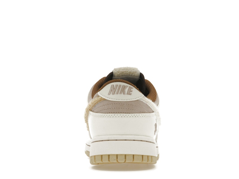 Nike Dunk Low Retro Prm Year Of The Rabbit Mocha Brown - Fossil Stone/Coconut Milk-Sail-Light Bone-Sesame - FD4203-211 - 28