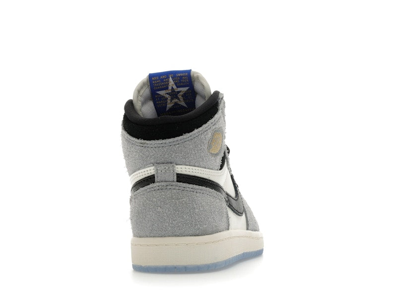 Air Jordan 1 Retro High OG All Star Cool Grey (PS), vista a 360 gradi 29 di 36